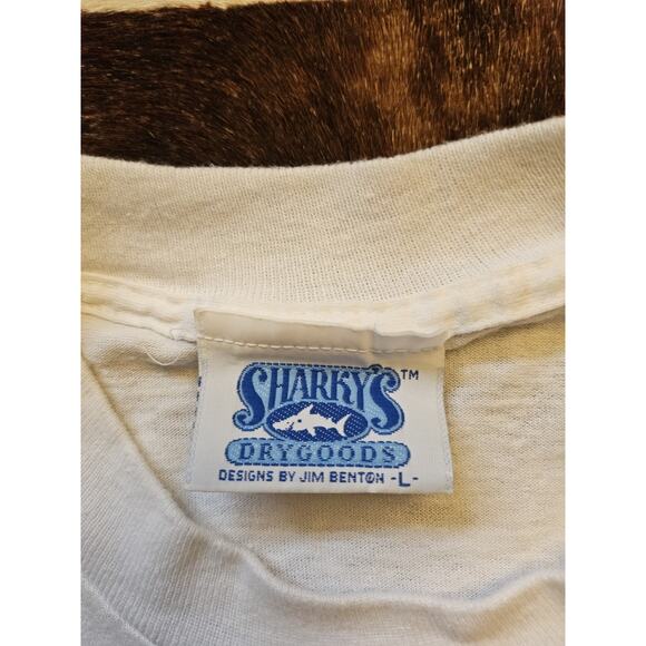 Vintage Rare Jim Benton 1988 T Shirt Look sharpei, feel sharpei. Sz L - Picture 5 of 7